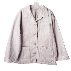 Vintage Liz Claiborne Light Tan Corduroy Jacket